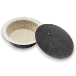 قالب ته چین گرد تک پرسی آرکانیک