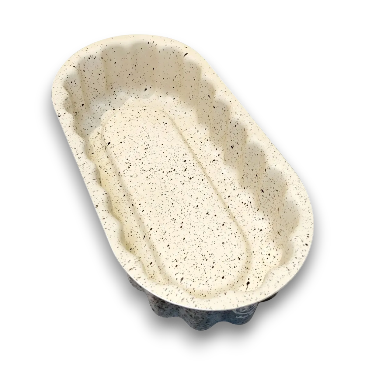 Embossed floor loofah mold - main_Cakemi.ir_ قالب شارلوت بیضی کف برجسته آرکانیک