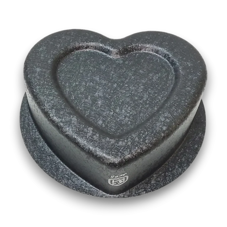 قالب شارلوت قلب کف برجسته آرکانیک