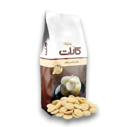 شکلات سکه ای سفید کارات 5 کیلویی