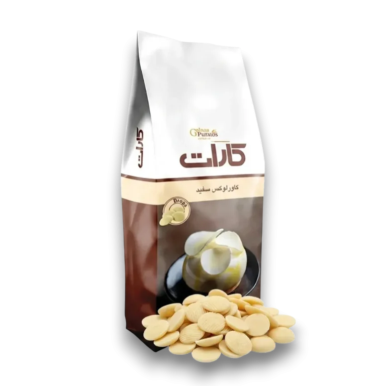 شکلات سکه ای سفید کارات 5 کیلویی